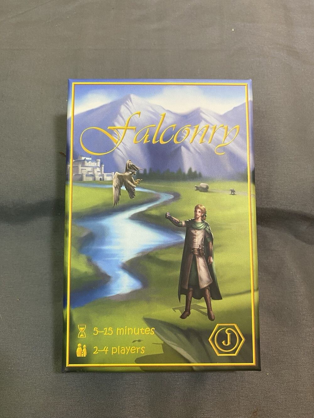 Falconry (Family, Tile-Laying, Area-Control, Strategy Card Game for 2–4 Players)